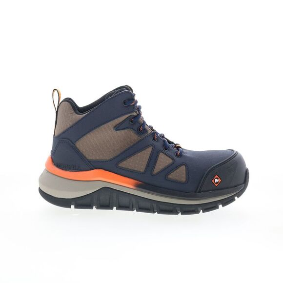 Merrell Other - Merrell Mens Fullbench Speed Mid Carbon Fiber Blue Boots (NWT)